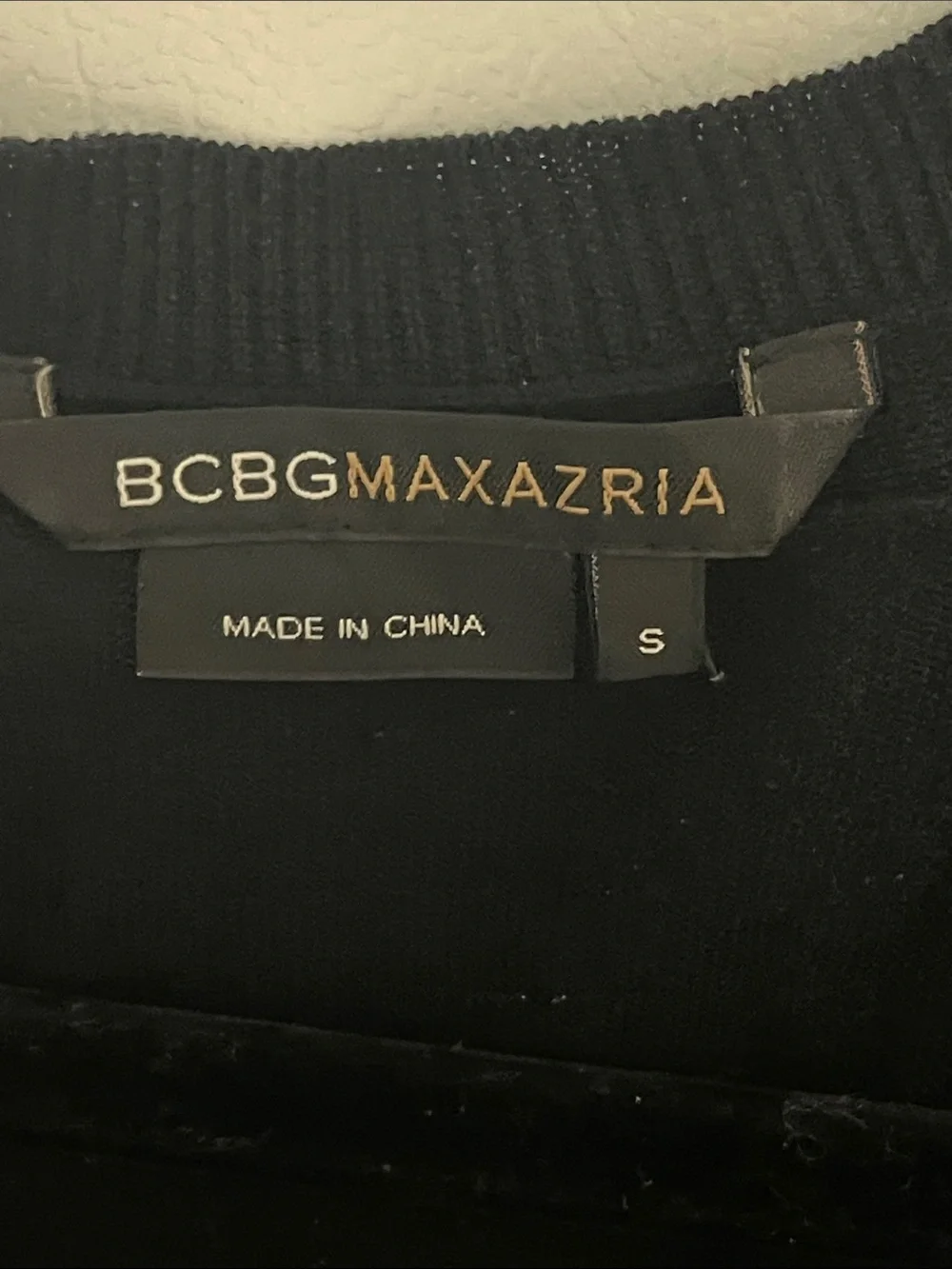 BCBG Mazazria black dress